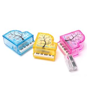 Quality Pink Cute Classroom Piano Kids Pencil Sharpener Mn Steel Bade wholesale