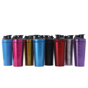 Quality Stainless Steel Gym Sipper Bottle Protein Water Bottle Powder Shaker 1000ml wholesale