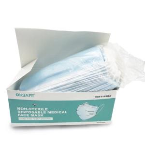 Quality Powecom 3 Ply Personal Protection Non-Sterile Disposable medical Face Mask mouse mask CE certificated wholesale