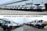 YIZHUAN 4x4 6x6 20-30 Seats Off Road Coach Buses for Africa Market Special