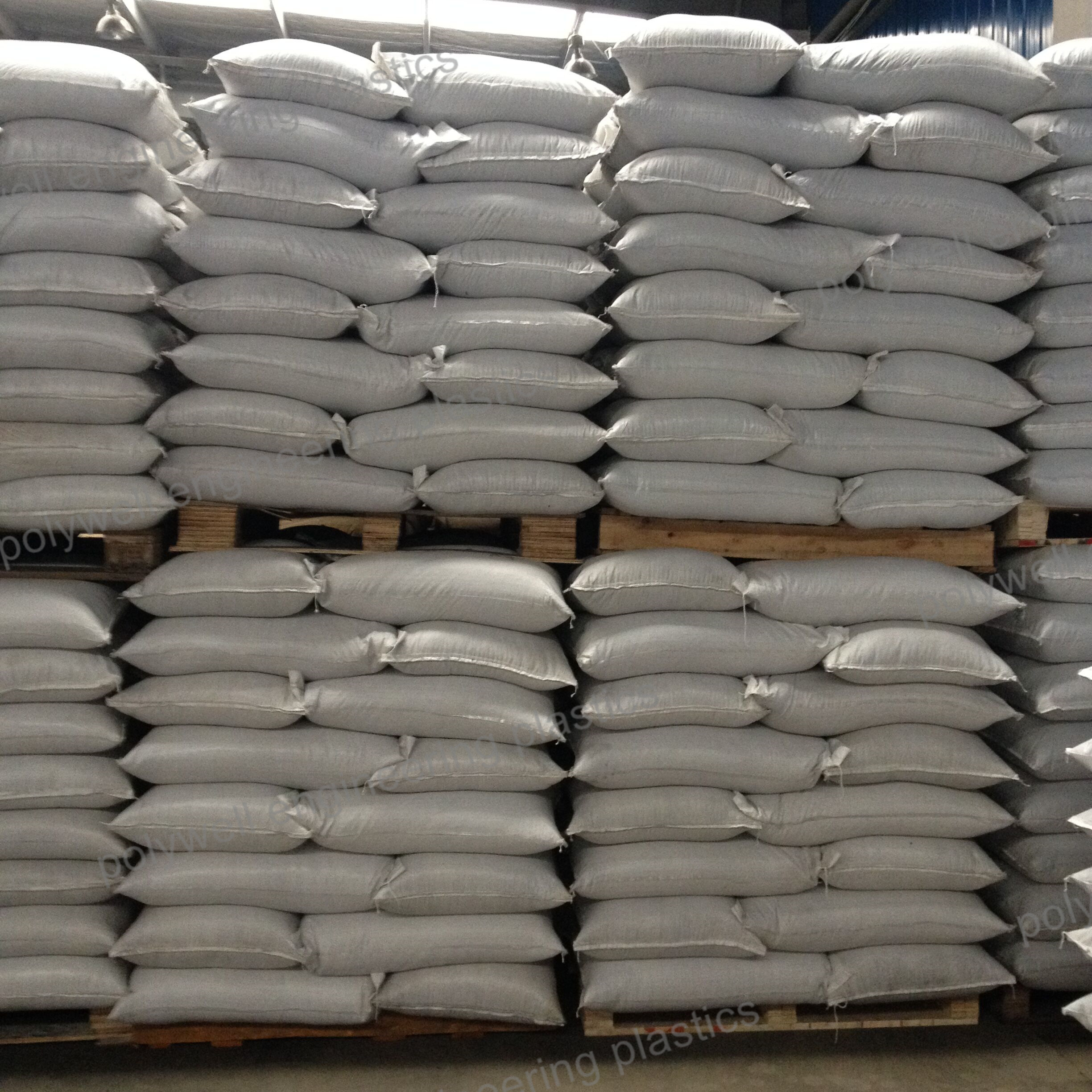Modified PA Polyamide Glass Fiber Filled Nylon 66 Granules Round Shaped High Softening Point