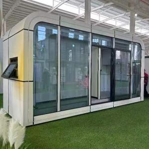 Quality Economic Movable Prefab Capsule Hotel Apple Cabin Container House wholesale
