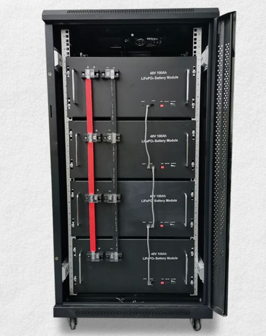 5KWH Stakable Deep Cycle Lithium Battery 48V 100Ah To Be Battery Cabinet