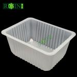 Thermoforming Vacuum Sealed Frozen Food Tray Plastic Tofu Tray Disposable