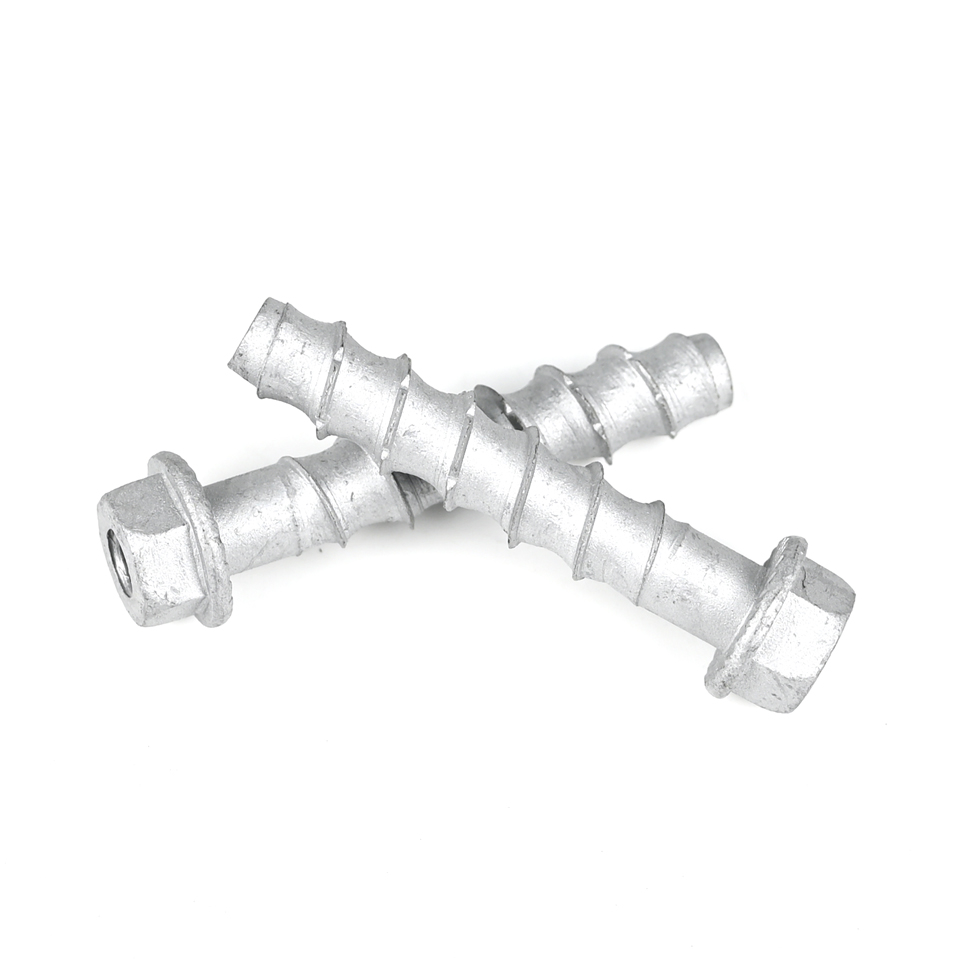 SUS410/SUS410 SUS304/10B21/1022 Hexagonal Flange Bolt Anchor Rod Thread Bolt M10 60mm