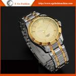 Gold Plate Golden Watch Fashion Jewelry Watch Luxury Watches Man Stainless Steel