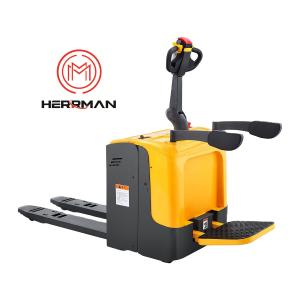 Quality 7km/H 2500KG Hydraulic Walkie Front Rider Pallet Jack wholesale