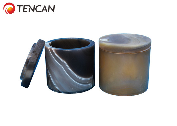 5-30mm Diameter Mixed Sizes Agate Mill Ball 7.2 Mohs For Soil Grinding