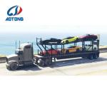 AOTONG Semi-Trailer 2 Double Axles 6 Units SUV Car Carrier Transport Truck