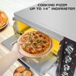Hotels Kitchen Equipment One Deck Pizza Oven Electric With Stone Ovens Online