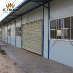 Quick Built Prefab Steel House Temporary Living Staff Quarters