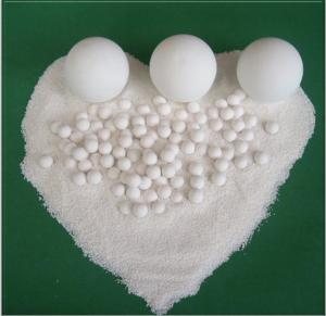 China 0.8mm Industrial Alumina Ceramic Ball Tower Packing Alumina Ball on sale