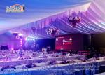 ISO 1500 People Luxury Wedding Tents 20x50m For Festival Event