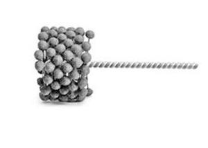 Quality Black Color Pipe Deburring Brush , Flex Hone Brush Zinc Plated Handle wholesale