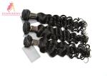Loose Wave Brazilian Remy Human Hair Extensions / Brazilian Virgin Hair