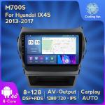 GPS Navi 2din Android 12 Car Radio Auto Radio For Hyundai Santa Fe 3 IX45 2013