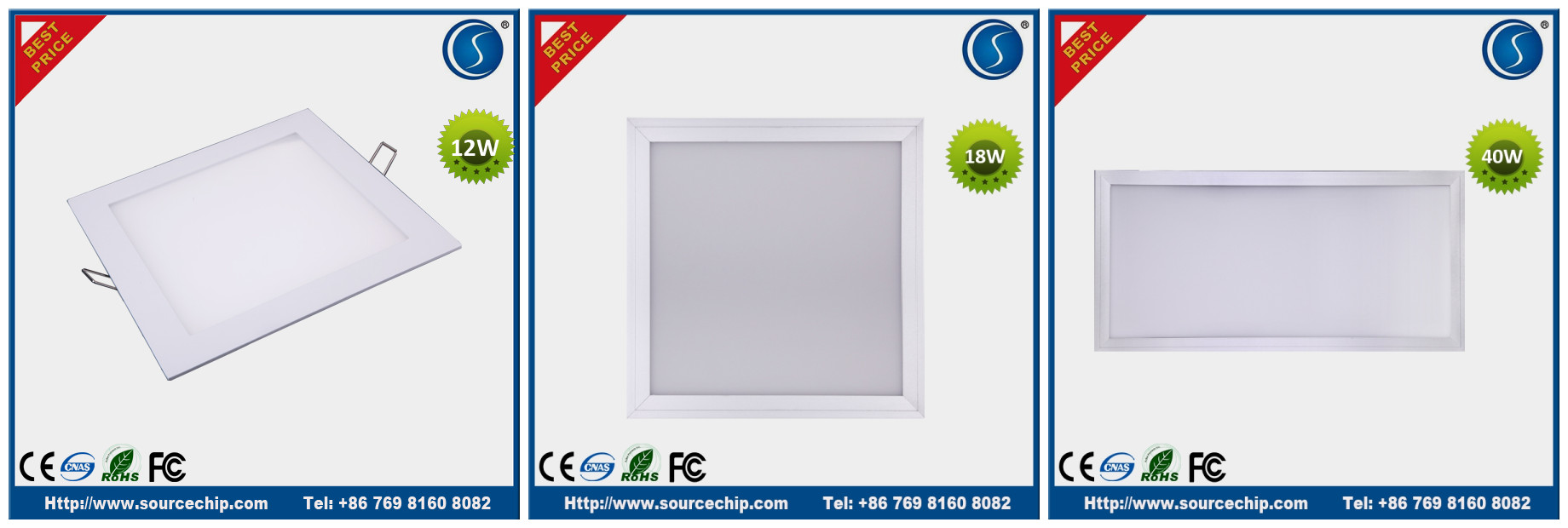 Quality LED panel light wholesale surface mounted led panel light