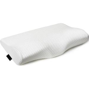 Quality Contoured Memory Foam Gel Pillow Butterfly Shape Sleeping Memory Pillow Cervical Traction Pain Relief Bamboo Pillow wholesale