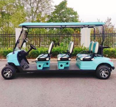 4 Seater 7.5 Kw Cool Modern Golf Car Cart Golf Buggy 72 Lithium Golf Electric