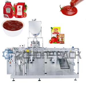 Quality Double Feeding Horizontal Pouch Machine Bag Liquid Packaging Machine wholesale