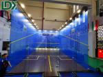 LED Outdoor Backyard Squash Court Durable Wood Flooring Squash Facilities
