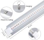 60W Hydroponics LED Grow Tube 120cm Good Heat Dissipation