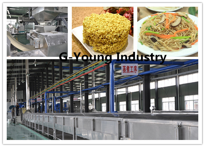 Instant Automatic Noodle Making Machine For Fried And Frying Noodle Production