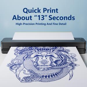 Quality Thermal Copier Machine Tattoo 10W Tattoo Transfer Stencil Machine Copier Printer wholesale