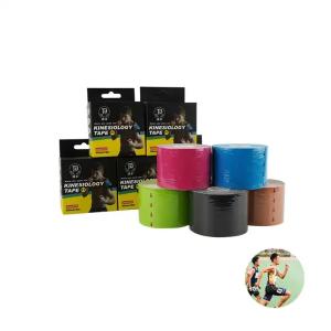 Quality OEM customized design color print waterproof kinesiotape tape wholesale