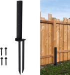 14 Ga Steel Fence Post Repair Stakes for Repairing Damaged Fence Posts and Gates