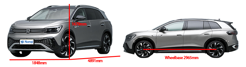 FAW Volkswagen ID. 6 Crozz Electric VW SUV 7 Seater 5 Door 180Ps