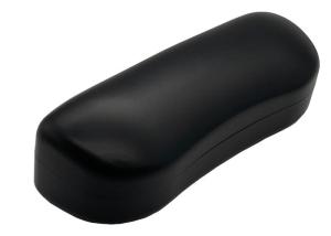 Quality Custom Printing Plastic Black Clamshell Glasses Case wholesale