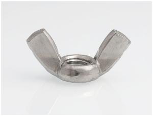 China Stainless steel 304 316 Bright Butterfly Nut DIN315 Round Wing Nuts on sale
