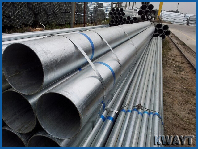 hot dipped galvanized steel pipe,BS1387 steel tube,220g/m2 zinc coating steel pipe