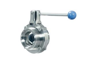 Quality DN150 DIN11851 Stainless Steel Sanitary Valves - SS304 DIN Butterfly Valve wholesale