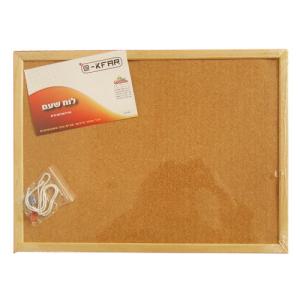 Quality Hot nature cork memo board with wooden frame wholesale