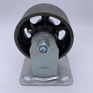 Quality 5 Inch Rigid Industrial Cast Iron Caster wholesale