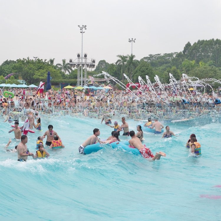 Outdoor Water Park Playground Tsunami Wave Pool with High Quality