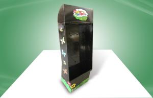 Quality Black Free Standing Display Units Hook Floor display Stand for Kid's Shoes wholesale