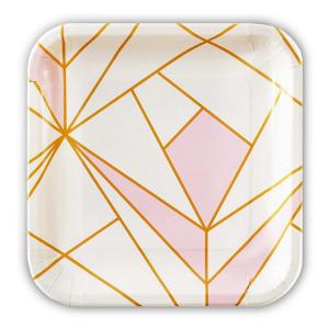 Quality Polychrome Bamboo Birthday Elegant Eco Friendly Disposable Dinner Plates wholesale
