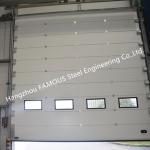 PU Foaming Automatic Handle Industrial Garage Doors EPS Sandwich Panel Lifting