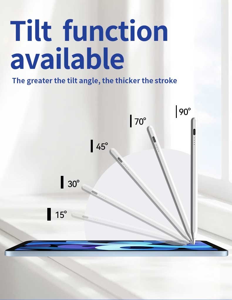 Plastic Tip Tablet Pen Stylus Bluetooth 4.2 Connection For Intuitive Writing