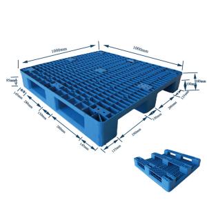Quality Stackable 1000x1000 Plastic Shipping Pallets For Goods Transport wholesale