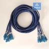 Buy cheap 12 Cores Stainless Steel Armored Patch Cord SC-SC-30m Blue PVC 5.0mm Rodent from wholesalers