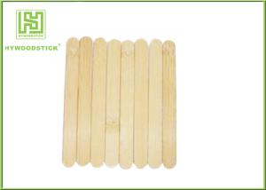 Quality Natural Smell Tongue Depressors Round Edge , White Birch Padded Tongue Depressor wholesale