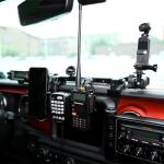 Anodic Oxidated Center Console Dashboard Phone Holder Mount for JEEP Wrangler