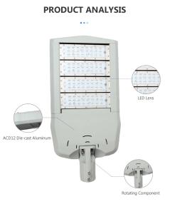 Quality Die Casting Aluminum IP65 Waterproof Outdoor LED Street Light 70 Ra 5 200W/250W/300W/350W wholesale