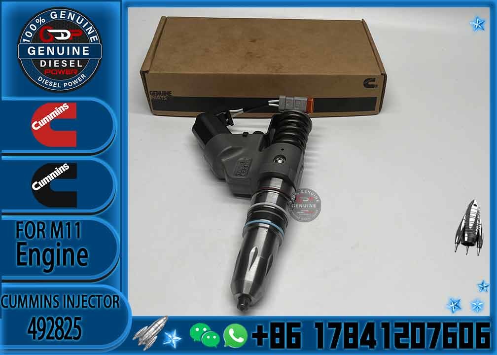 492825 High Quality QSM11 ISM11 M11 Fuel Injector 3411754 3411756 3609925 3083849 3087772 3411755