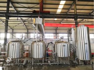 Quality Commercial / Home Beer Brewing Equipment , Beer Production Machine With Stainless Steel Tank wholesale