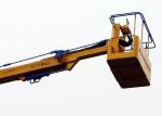 Telescopic Type Aerial Lift Platform Truck / Truck Mounted Boom Lift Vehicle